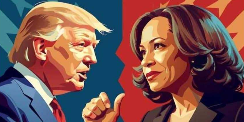 Copertina TRUMP VS HARRIS	
CHI VINCE ?